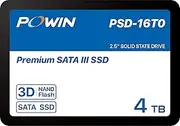 Premium SATA III SSD 4TB, PSD-16T0, 2.5 inch, 3D NAND Flash