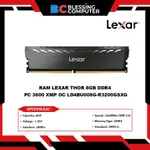 LEXAR 內存雷克薩斯雷神 8GB DDR4 PC 3600XMP OC LD4BU008G-R3200GSXG