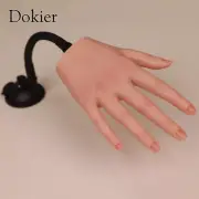 Dokier Silicone Practice Hand Model Mannequin Hand Nail Art Manicure Practice