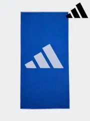 adidas Blue Large 3 Bar Towel (111847) | $69
