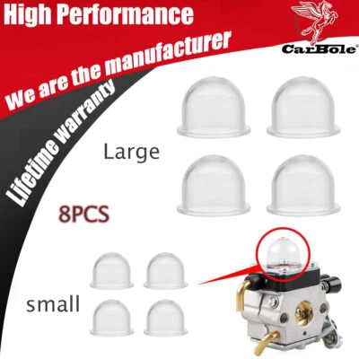 Primer Bulb Carburetor Primer Bulb Pump Bulb For Gas Trimmer Blower Brush Cutter