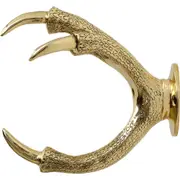 Garden Glory Claw Wall Mounted Water Hose Holder Hanger Rack Gold/Brass