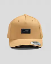 [Lucid] Lucid Men's Summit Snapback Cap in Khaki Green One Size Khaki Green