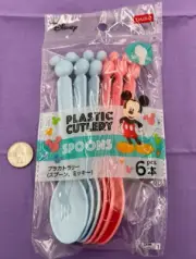 Disney Mickey Mouse Themed Plastic Spoons - Add Whimsy to Every Bite!