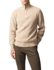 [Rodd & Gunn] Robbies Road Knit in Flax