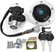 Ignition Key Switches for Suzuki GSF650 GSF650S GSF1200S GSF1200 GSF1250 GSF1250S for Bandit S 650 GSX650F GSF 650 1200 1250 Ignition Switch Seat Lock Ignition Barrel Key Switch
