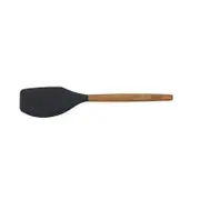 Classica St Clare Utensils - Acacia Handle with Black Silicone - Spatula