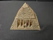4" Bronzed Ancient Egyptian Gods & Deities Pyramid Jewelry Box Summit Collection