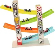 [CORHAD] 1Set Educational Race Track for Car Ramp for Birthdays and Year Develops Curiosity and Creativity Cars Included