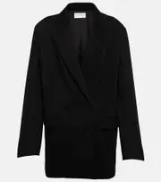 [The Row] The Row Tristana double-breasted blazer AU 16 black