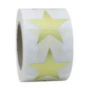 500 Labels Stickers Star Shape of Gold Stickers Seal Labels Scrapbooking for Package and Wedding Decoration Paper Golden