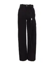 Ann Demeulemeester Herme 5 Pockets Slim Fit Cropped Jeans 25,26,27,29 black