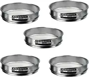 5X Heavy Duty Garden Riddle Sieve Mesh Soil Sift Compost Seed Tray Gardening Tool-16 (1.25mm)