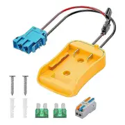 Power Wheel Adapter for 20 V Lithium Battery, Peg-Perego Battery Adapter with Wire Harness Connector