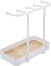 TIDTALEO Multi Purpose Earring Stand Elegant Jewelry Organizer for Bracelets Necklaces Rings Stable Tabletop Display Holder Retro Design Smooth Edges
