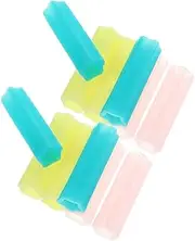 minkissy 12pcs Manicure Scissors Handle Covers Cuticle Trimmer Silicone Sleeves Essential for Nail Artists Beginners