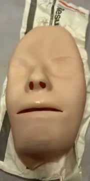 New-RESUSCI MANIKIN FACE CPR SKIN REPLACEABLE FAIR