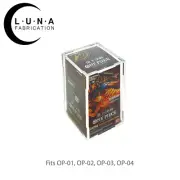 Acrylic Display Case for Japanese One Piece Booster Box OP-01/02/03/04