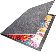 TELY Foldaway Puzzle Board Felt Mat for up to 2000 Pieces of Jigsaw Puzzle, Foldable Easy Storage Puzzles, Portable Pad(Extra Large) Black