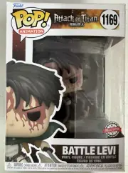 Attack On Titan Funko POP! Battle Levi #1169 (w/PROTECTOR)