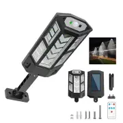 43 LED Solar Street Light Motion Sensor Lamp Dusk to Dawn Outdoor Road Lamp