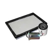 Sakura Oil Air Fuel Filter Service Kit for Kia Carnival Van KV KVII 2.5 V6 99-07