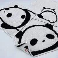 在飛比找比比昂日本好物商城優惠-Imabari Towel 熊貓手帕毛巾，3 件套，25 厘