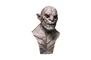 The Hobbit Azog Unisex Cosplay Costume Full Mask