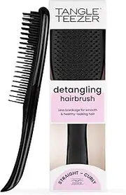 Tangle Teezer Wet Detangler Hairbrush - Liquorice Black