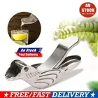 Manual Lemon Squeezer Acrylic Clip Bird Shape 304 Stainless Steel Juicer QG