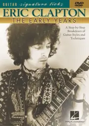 Eric Clapton Early Years Guitar Lessons Learn Play DVD Hal Leonard