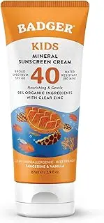 Badger Clear Zinc Kids Sunscreen SPF 40-2.9 oz