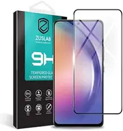 [ZUSLAB] Screen Protector for Galaxy A54 5G Tempered Glass Case Friendly 9H Hardness for Samsung (2023) - Black