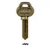 Corbin Russwin H8-6PIN-10 Key blank, H8 6 Pin (10-Pack)