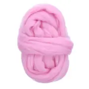 Needle Felting Wool, 1.76oz Wool Roving Yarn, Pink