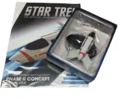 Eaglemoss Star Trek “Phase II” ShuttleCraft Matt Jefferies Concept + Mag NEW