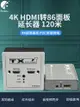 全網最低價~86面板轉HDMI單網線延長器60米4K高清HDMI網絡傳輸器50米多媒體暗裝音視頻同步HDMI地桌墻插接收器120米一對