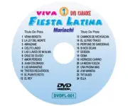 VIVA FIESTA LATINA SERIES KARAOKE DVD VOL.01 MARIACHI Free Shipping USA