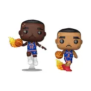 NBA JAM: Knicks - Patrick Ewing & John Starks 8-Bit Pop!, 2 Pack - 4 Inch