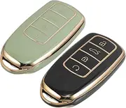 2pcs Car Key Shell Key Fob Remote Key Case Keyless Entry Fob Car Key Protector Car Remote Shell Replacement Remote Shell Car Key Protective Cover Replacement Key Shell