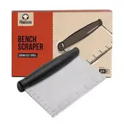 Bench Scraper for Baking Dough Scraper 6-Inch Kitchen Scraper Tool Pastry Scr...