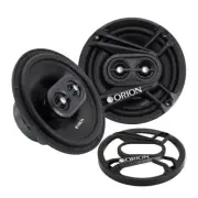 Orion CB653 Cobalt Series 6.5" 3-Way 240W Max 4-Ohm Coaxial Speakers (Pair)