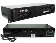 MR DJ AMP2800 800W MAX, 2-channel 300 watts RMS bridgeable dynamic series PA DJ