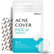 Acne Cover Patches, Hydrocolloid Patch with Tea Tree Oil, Korean Skincare