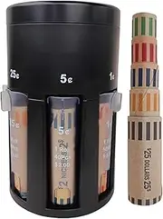 Coin Counter Machine – Automatic Money Organizer | Efficient Change Roller with Sorting Tray | Compact Currency Storage Unit | Digital Collection Device for Home, School, Travel,