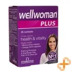 VITABIOTICS WELLWOMAN Plus Omega 3-6-9 28 Capsules & 28 Tablets Vitality Health