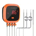 Inkbird Waterproof Bluetooth Meat Thermometer with 4 Probes IBT4XC Rechargeab...