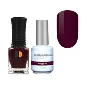 Perfect Match Gel Polish UV LED & Nail Lacquer Duo PMS132 Maroonscape 15ml
