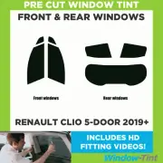 For Renault Clio 5-door Hatchback 2019+ Full Pre Cut Window Tint Kit Car Film