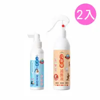 在飛比找PChome24h購物優惠-【P&H寵物家】沒有臭 2入組狗用除臭滅菌液250ml+潔牙